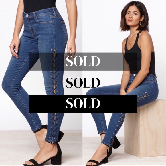 PacSun Denim - ⛔️SOLD⛔️PacSun Lace Up Jeans